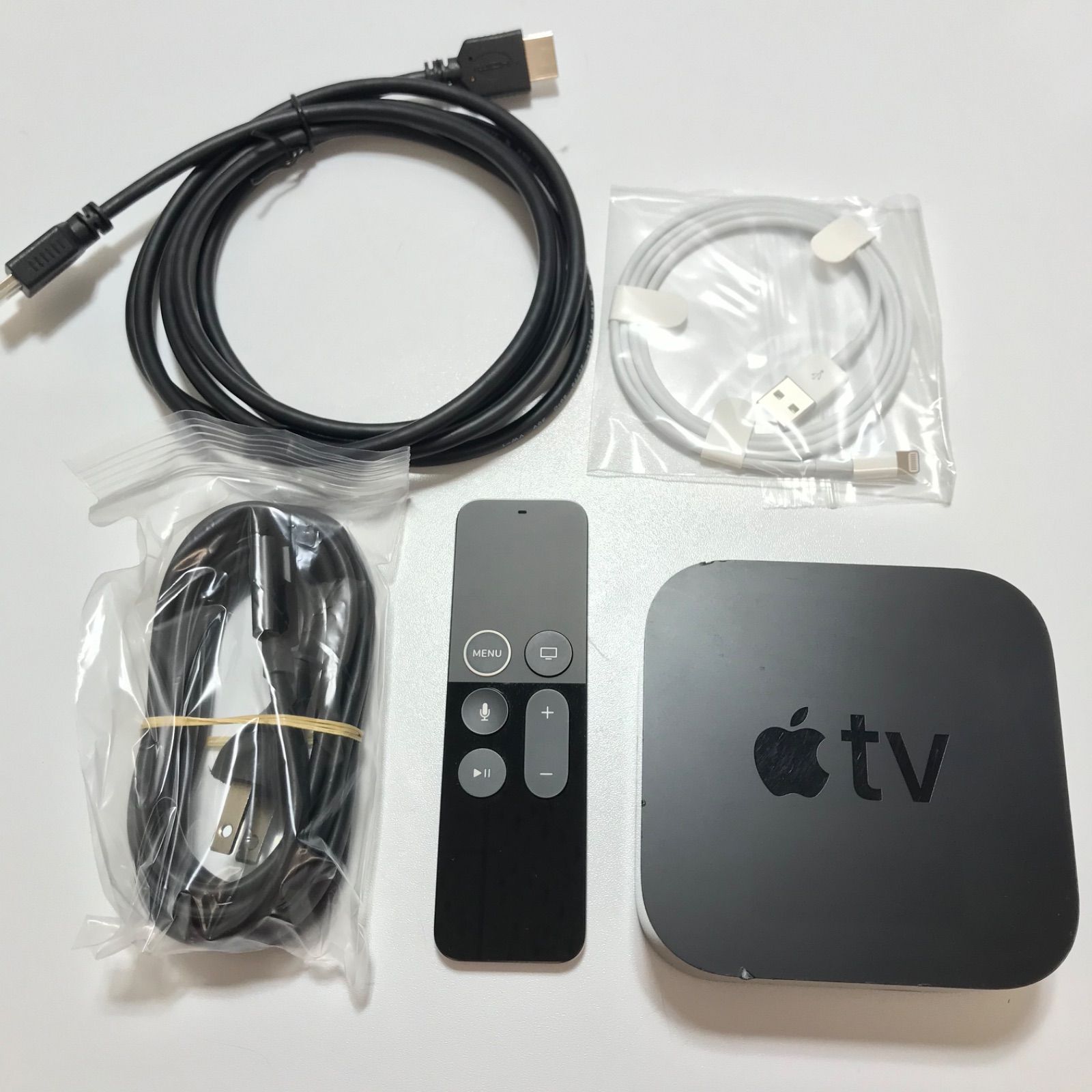 Apple TV HD (第 4 世代) 32GB A1625 HDMIケーブル付 - メルカリ