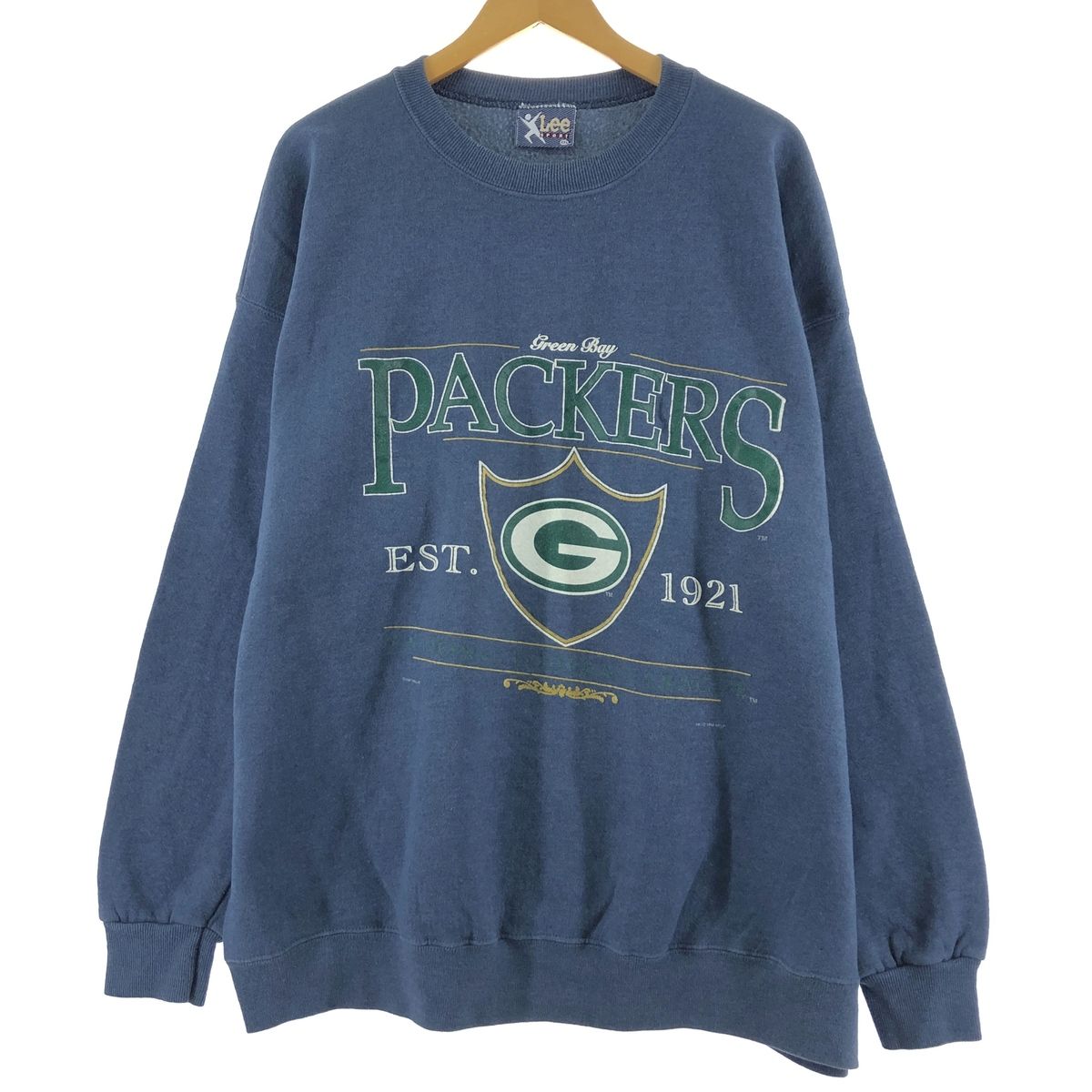 [美品]古着　Green Bay Packers スウェットシャツ Lee 古着 リー Lee SPORT Green Bay PACKERS グリーンベイ