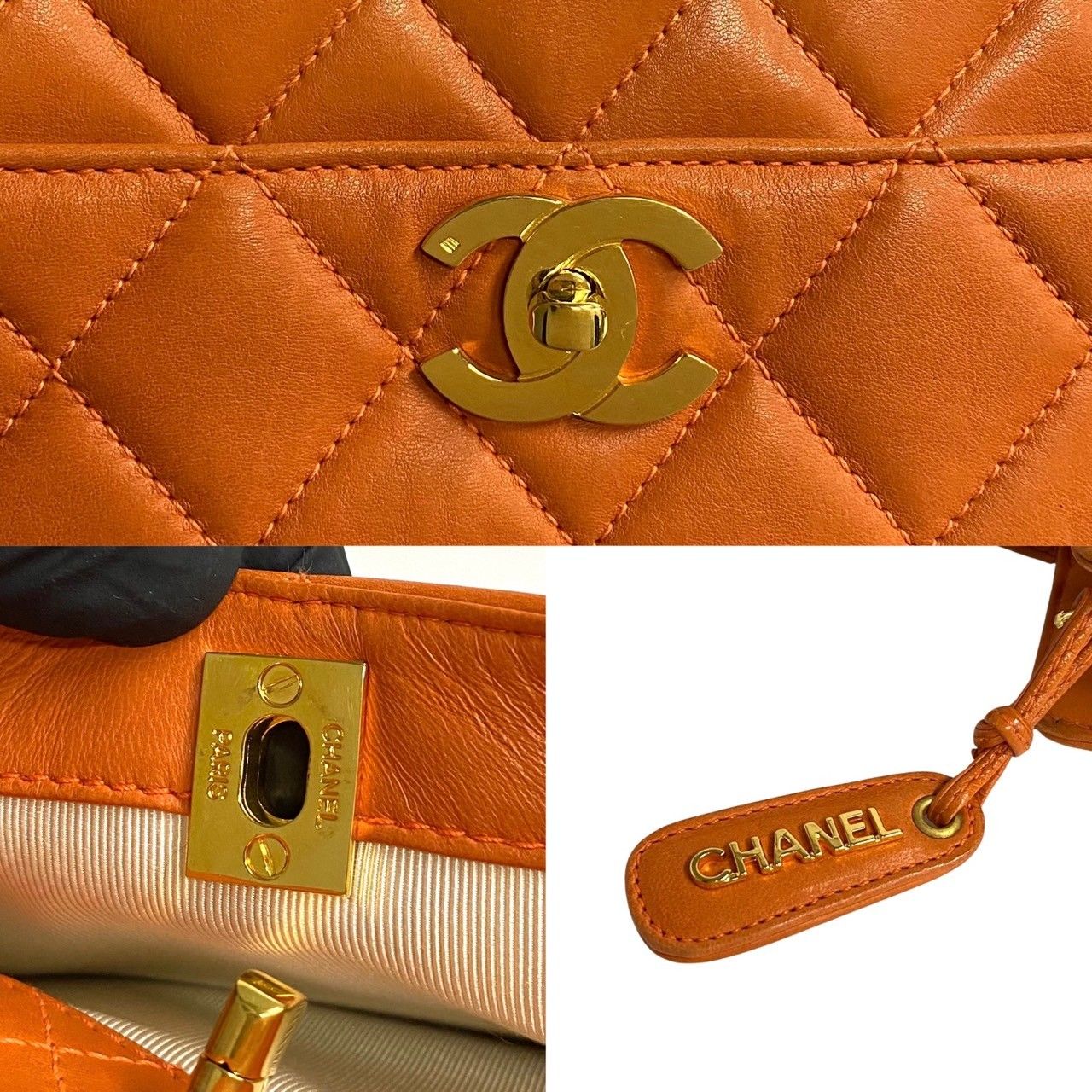 極 美品 シール有 4番台 CHANEL シャネル ヴィンテージ
