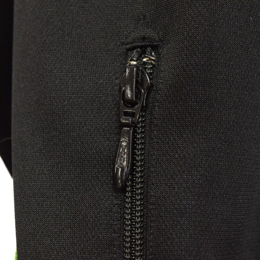 Needles (ニードルス) ×END OF THE WORLD TRACK JACKET トラックジャケット バタフライロゴ刺繍 XL KP985  ブラック×グリーン