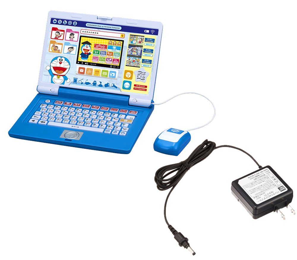 ドラえもん ひらめきパッドu0026ステップアップパソコン ACアダプター 中古品 ドラえもん ステップアップパソコン＆カメラでひらめきパッド＆専用