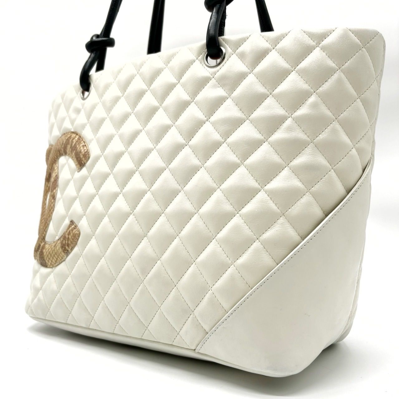 ✨希少品✨CHANEL シャネル トートバッグ ハンドバッグ カンボンライン 