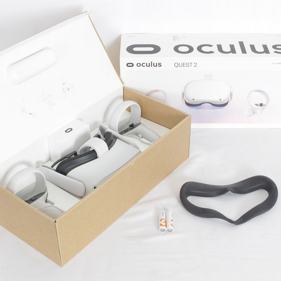 美品】Oculus Quest2 128GB VR ヘッドマウントディスプレイ ヘッド