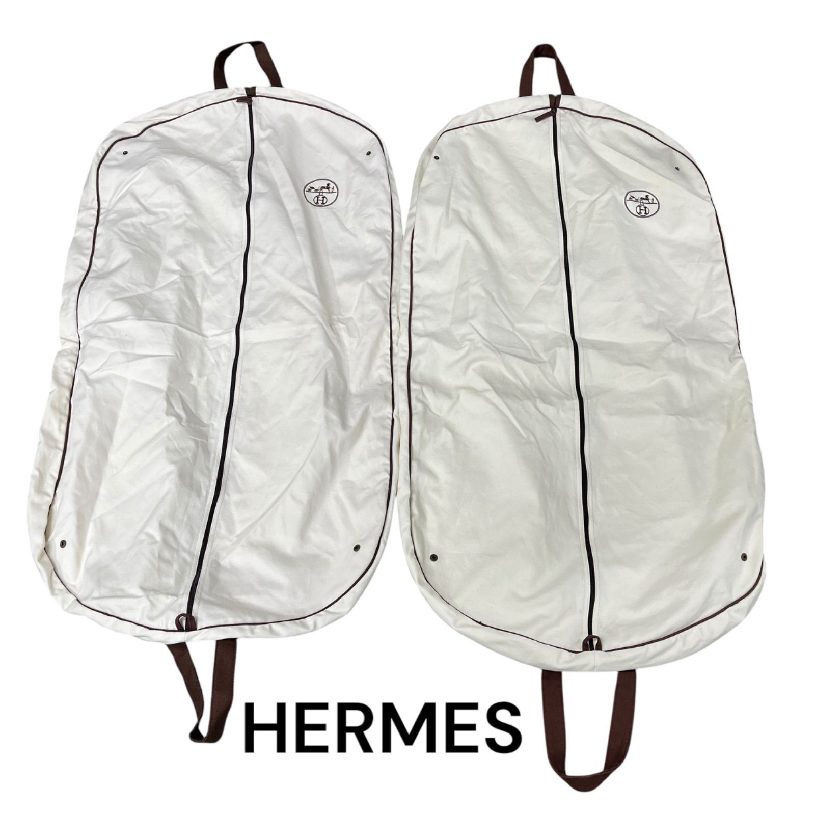 エルメス HERMES ガーメント 2枚セット ケース カバー 衣装 エルメス HERMES ガーメント 2枚セット ケース カバー 衣装