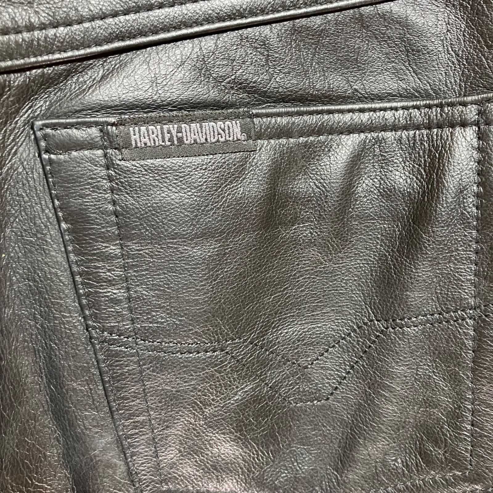 Harley-Davidson ハーレーダビッドソン レザー パンツ 本革