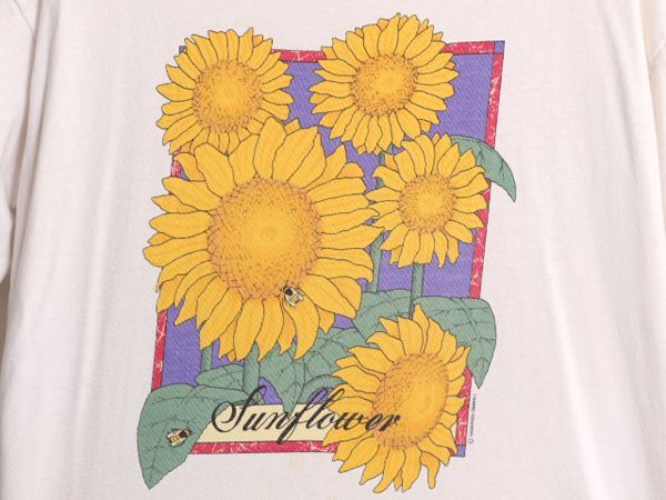 【売り切り御免！】 お得なクーポン配布中!】 ひまわり エルエルビーン USA製 80s 女性用