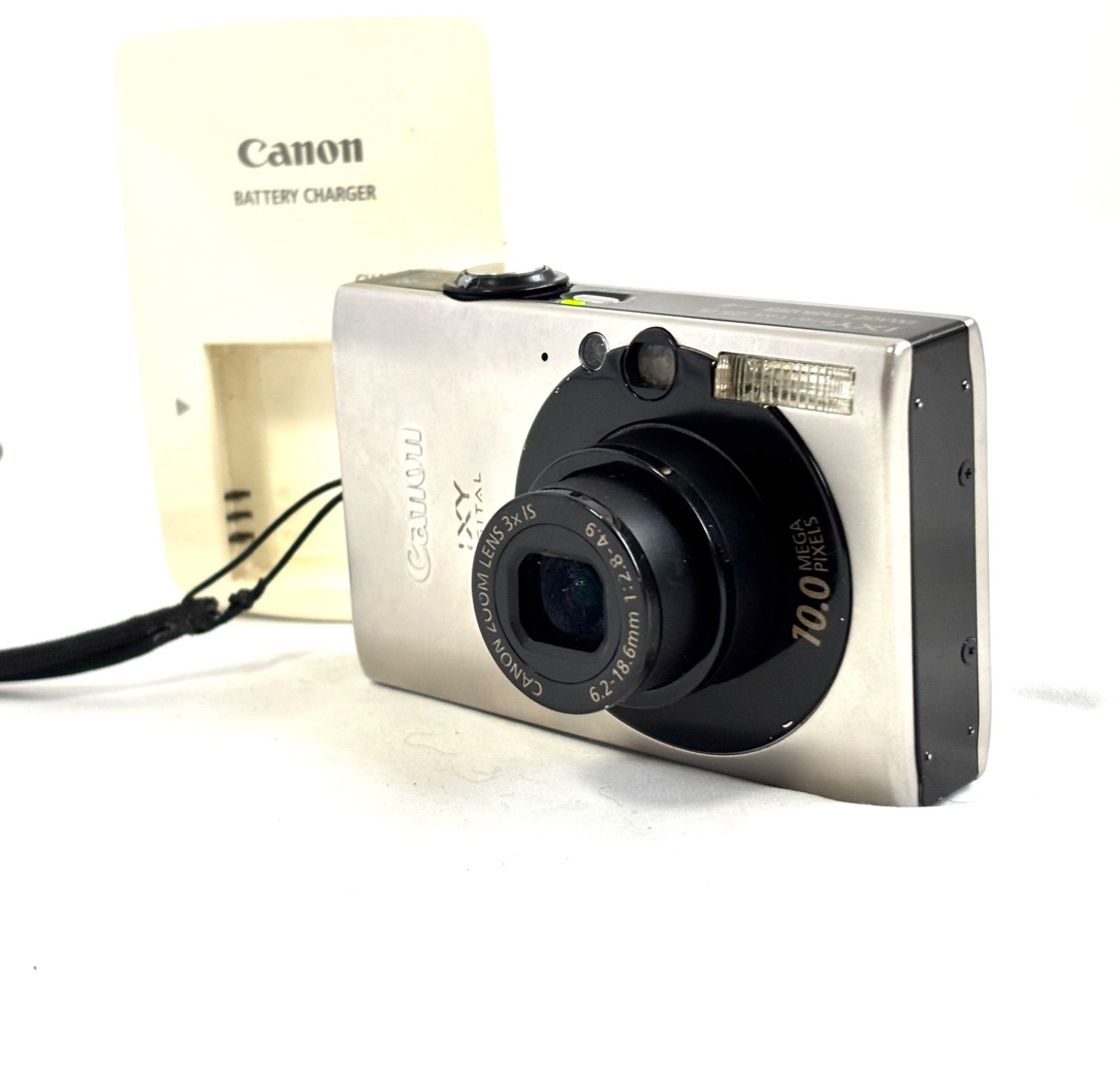 Canon PC1262 キャノン IXY DIGITAL デジタルカメラ 充電器 バッテリー付 デジカメ コンデジ 現状品