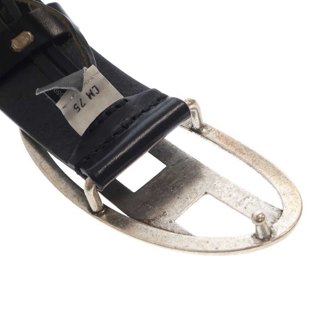 DIESEL (ディーゼル) 22AW オーバルD レザーベルト Dロゴ DIESEL (ディーゼル) 22AW オーバルD レザーベルト Dロゴ