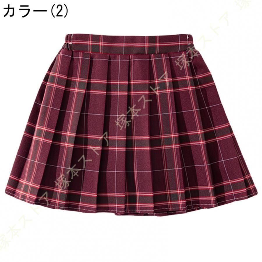 プリーツスカート ミニスカート