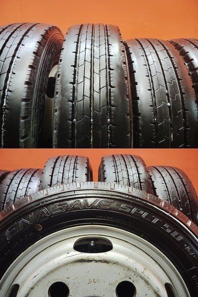 DL SPLT50M 195/75R15LTx2 185/65R15LTx4 ライトトラック用 夏タイヤ 6 