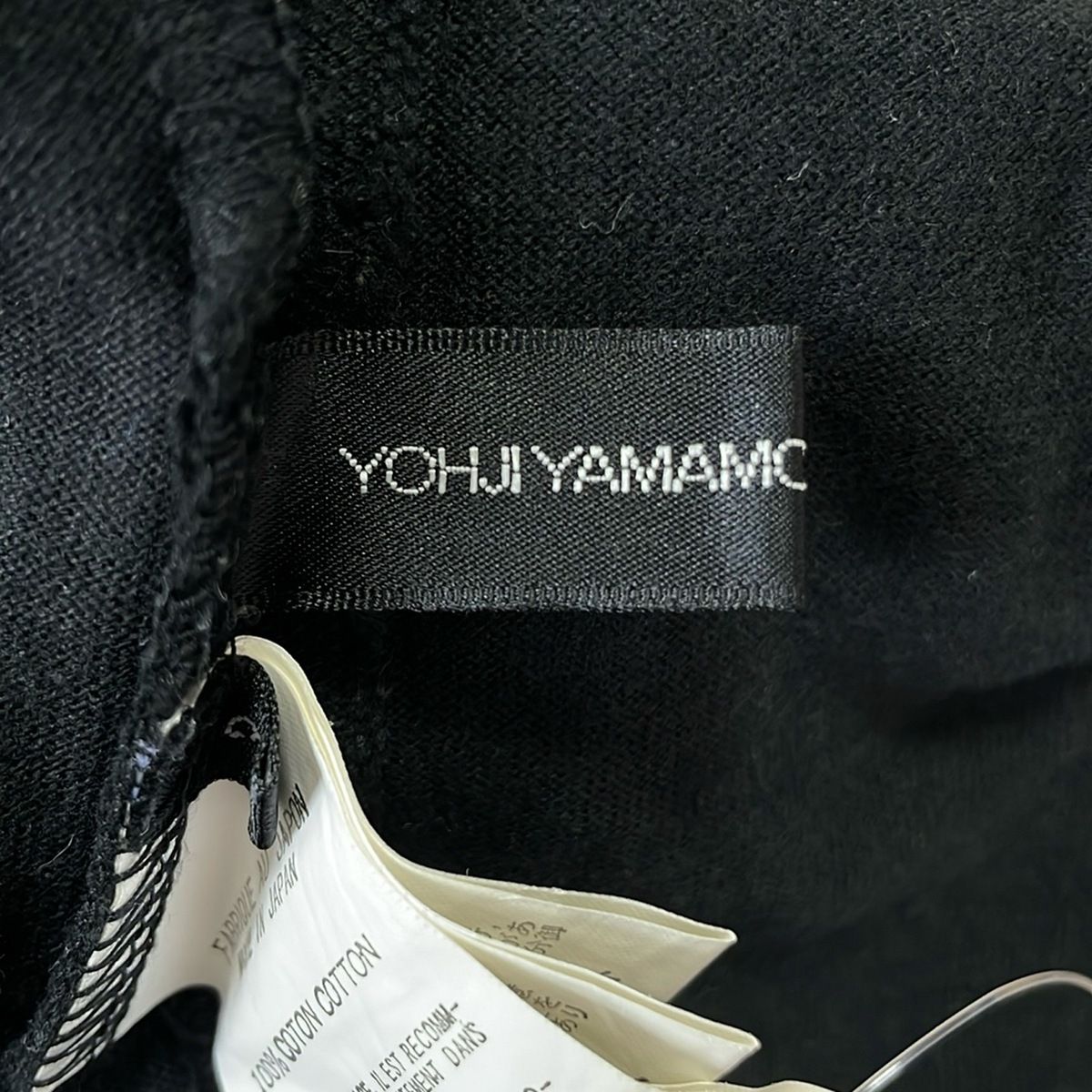 YOHJI YAMAMOTO +NOIR(ヨウジヤマモトプリュスノアール) ノースリーブTシャツ サイズ3 L レディース - 黒 クルーネック YOHJI YAMAMOTO +NOIR(ヨウジヤマモトプリュスノアール