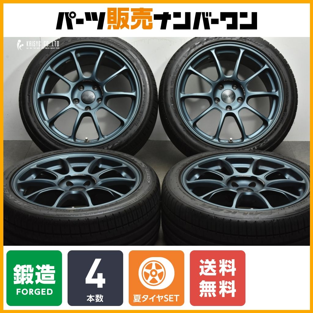 鍛造 ZE40】RAYS VOLKRacing 18in 8.5J +42 PCD114.3 ファルケン