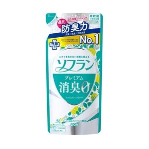 「ライオン」 ソフラン プレミアム消臭 柔軟剤 フレッシュグリーンアロマの香り つめかえ用 420mL 「日用品」