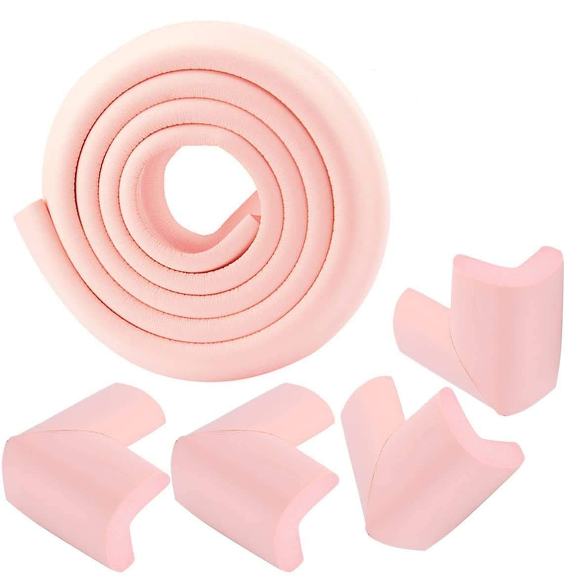 数量 L型厚手角 保護 ケガ防止 コーナークッション 柱の角 ベッド ベビー 両面テープ付き コーナーガード コーナーカバー AKRI