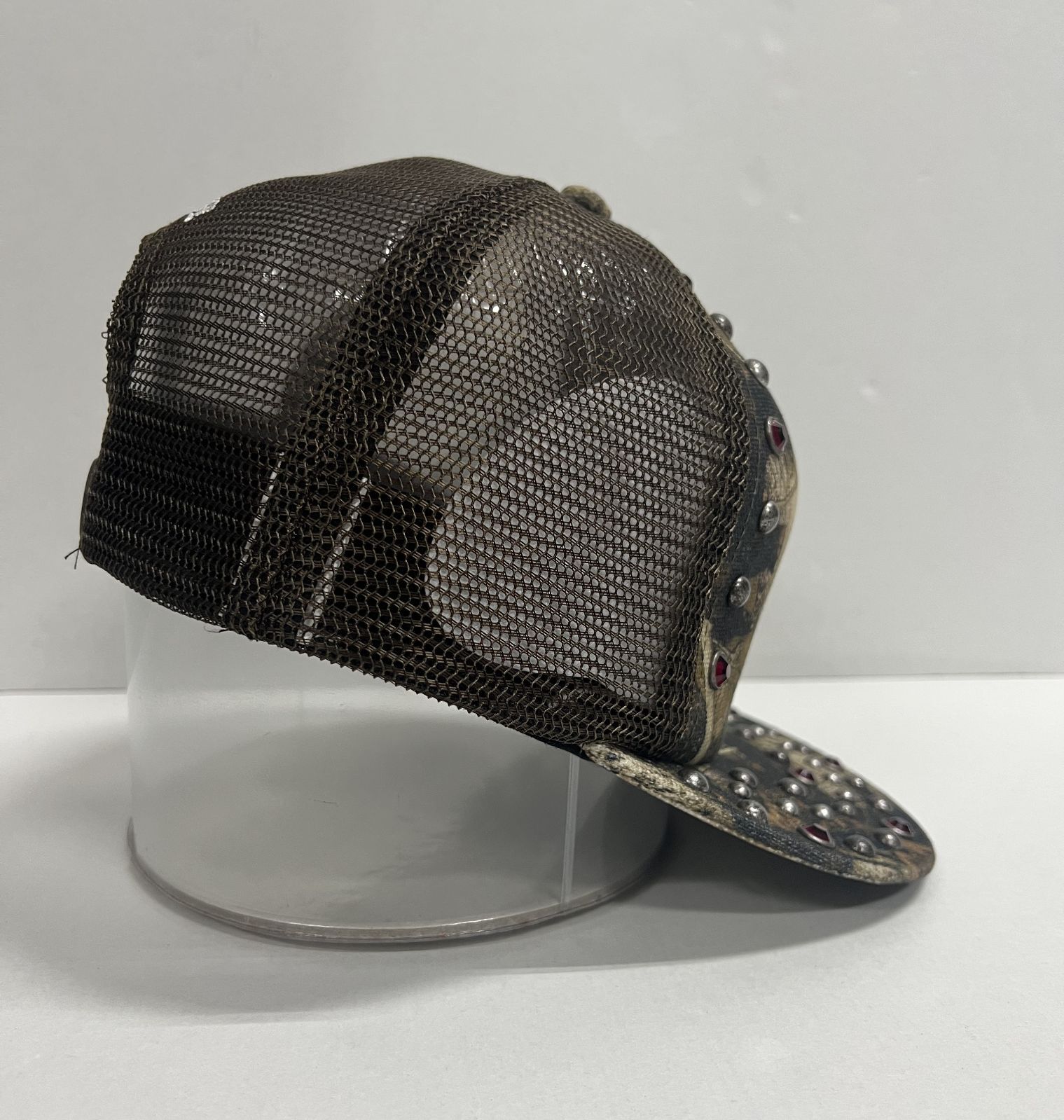 74.【未使用品】supreme b.b. Simon Studded Canvas Mesh Back