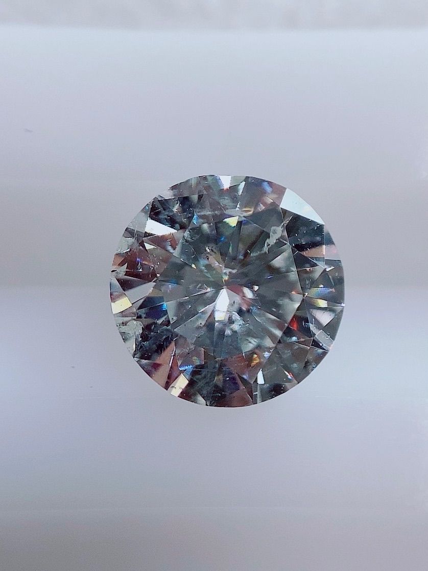 ☆0.666ct☆✨フクリン留めG,SI-2,Goodダイヤモンドスタッドピアス