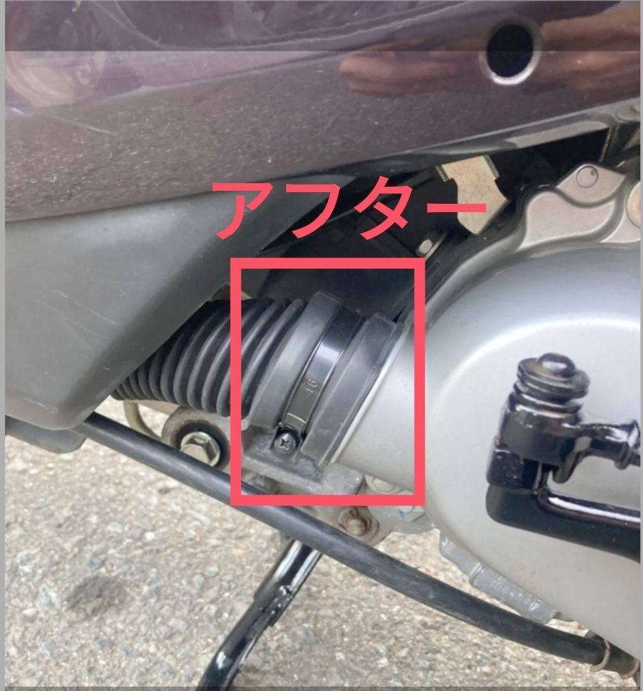 CB72 コネクティングチューブ CB77  旧P : HONDA CB72 エアクリーナー+コネクティングチューブ Set &frasl; Air