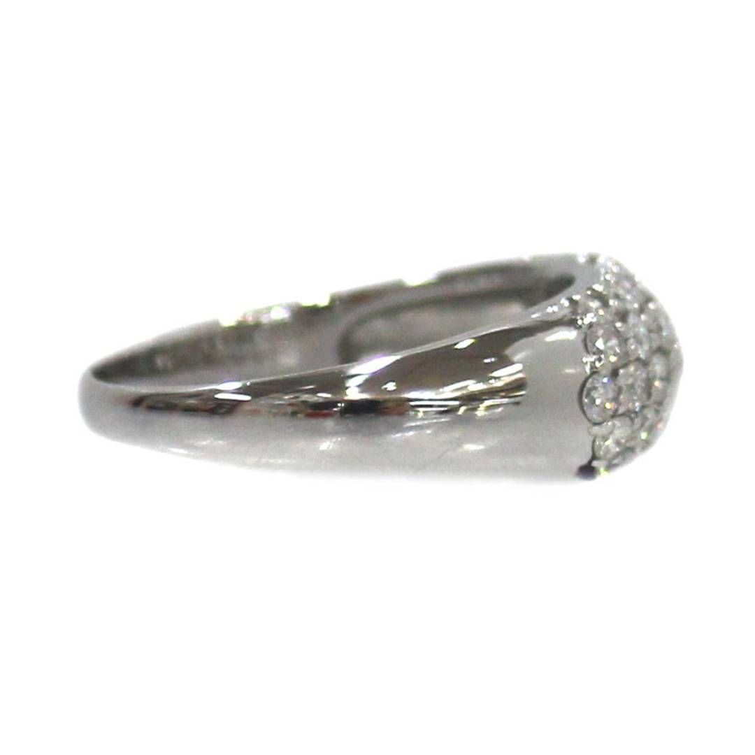 Pt900/プラチナ ダイヤリング 1.02ct刻印 16号 IS 磨き仕上げ品 S