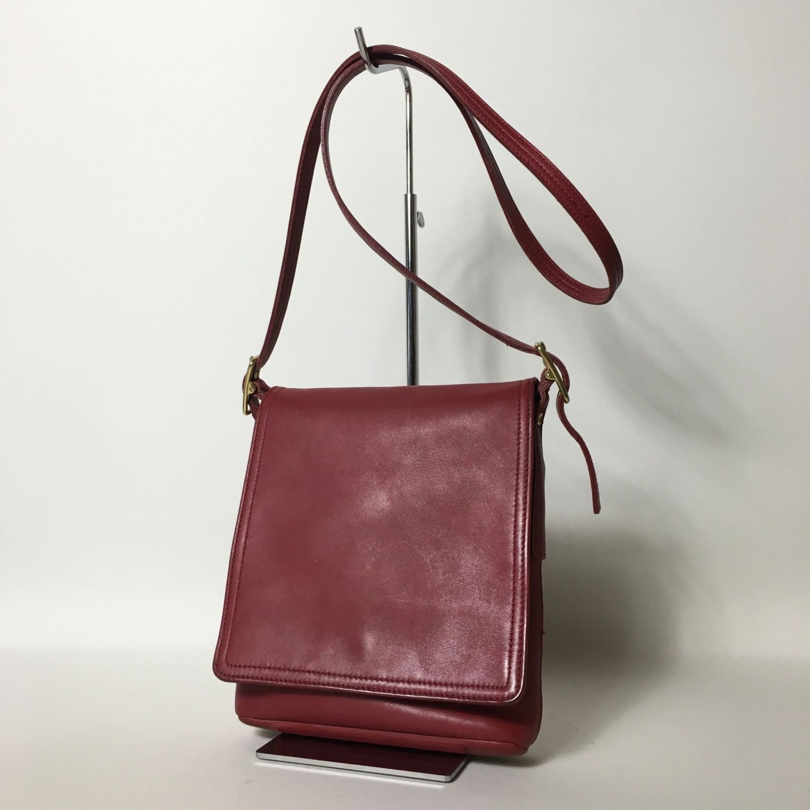 2507-246｜コーチ オールド ショルダーバッグ レザー レッド 2507-246｜コーチ オールド ショルダーバッグ レザー レッド