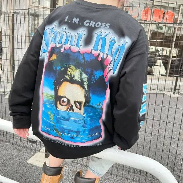 ◇SAINT MICHAELセントマイケル×The Kid Laroi ◇コラボ ロングT 