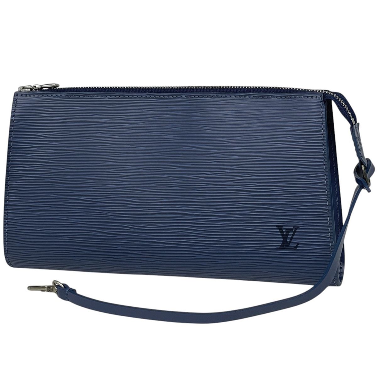 ルイ ヴィトン Louis Vuitton ポシェット アクセソワール コスメ メイク M52955 M52945 アクセサリーポーチ エピ トレドブルー M52945 レディース