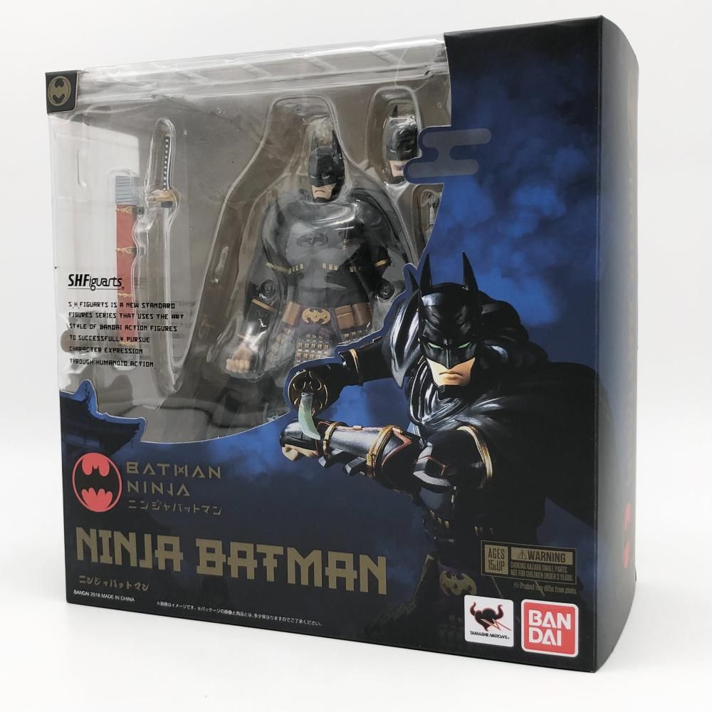 【中古】開封 バンダイ S.H.Figuarts ニンジャバットマン[17]
