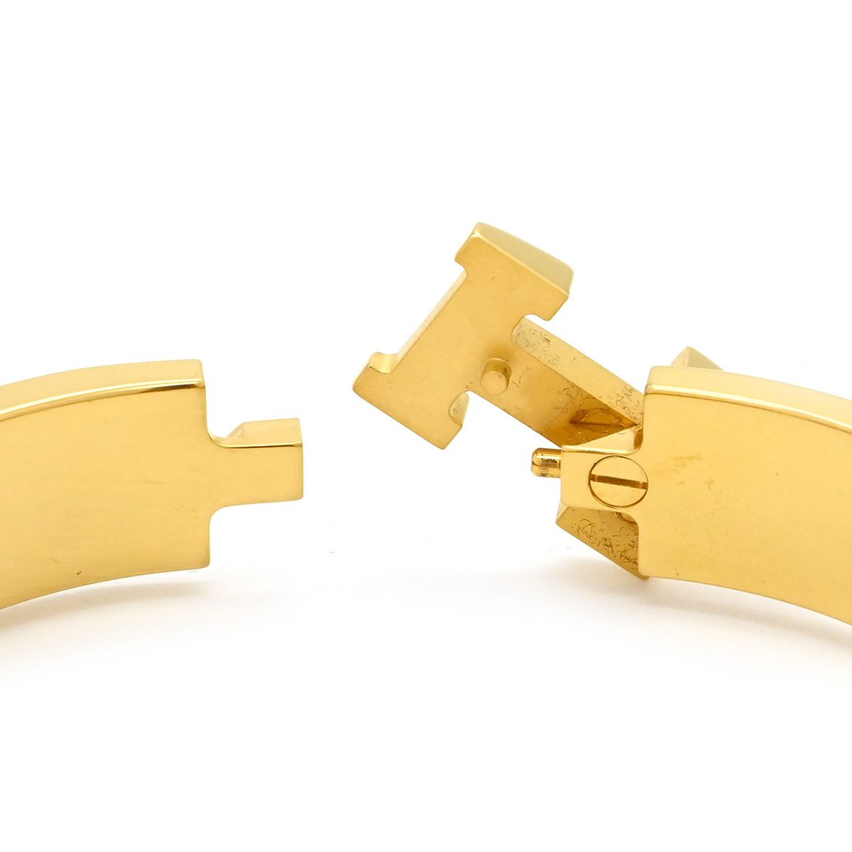 エナメル オレンジ×ゴールド