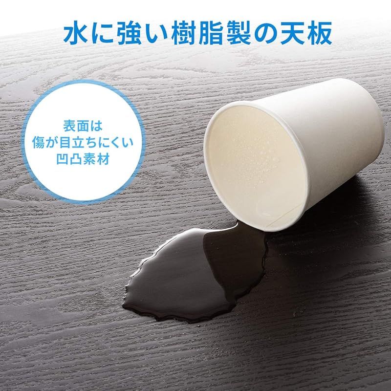 サンワダイレクト 折りたたみテーブル 幅122cm×奥行60cm 高さ53cm|74cm 耐荷重30kg アウトドア 樹脂天板 軽量6.3kg ブラウン 100-FD014M 0 WWW_USTAUSTRALIA_COM_AU