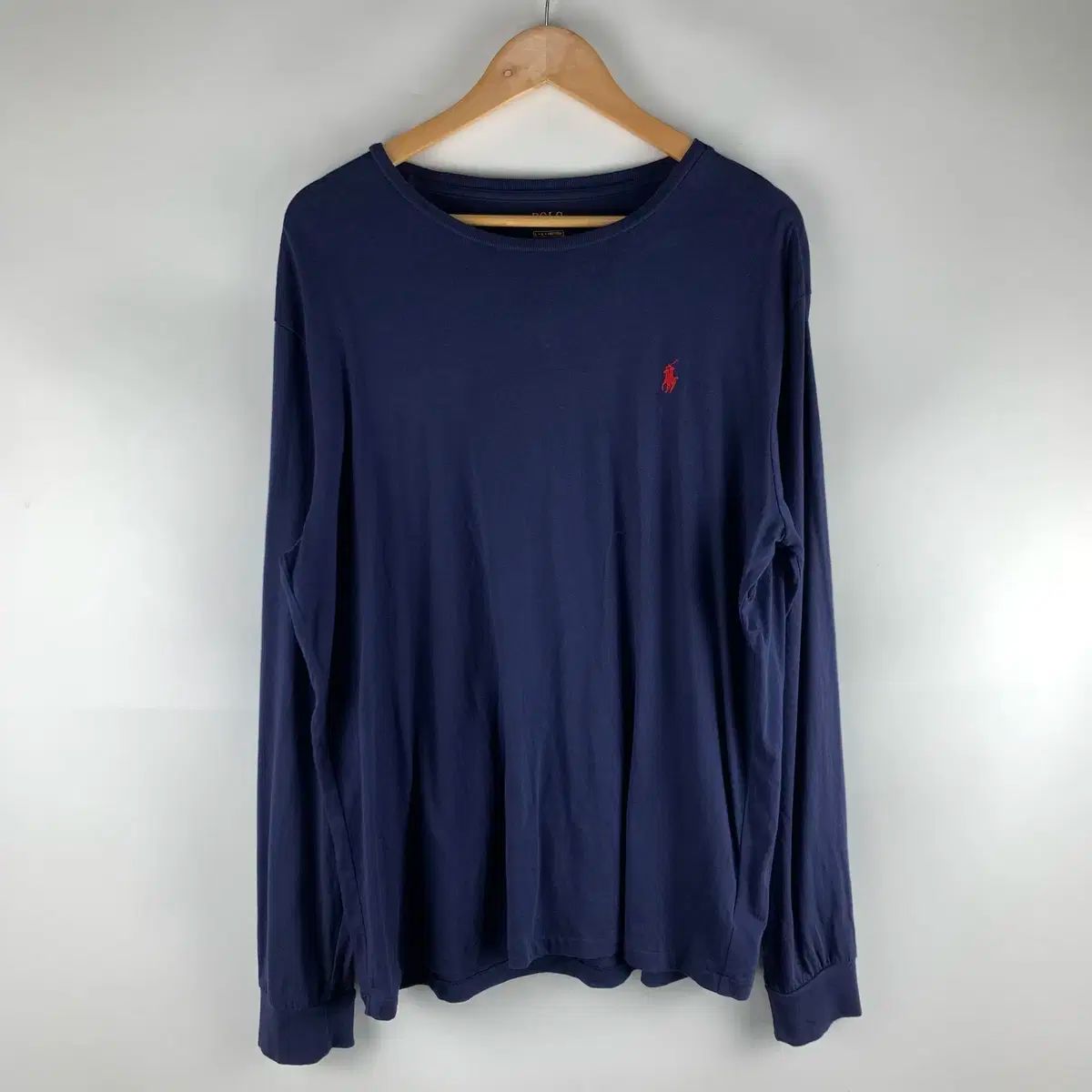 ポロ ネイビー 長袖 ロングスリーブ 長袖Tシャツ L 250812