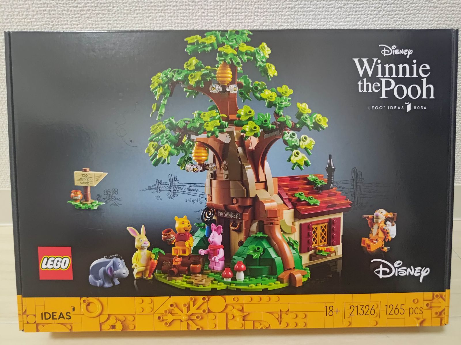 新品・未開封／廃盤レア】LEGO 21326 くまのプーさん｜ディズニー 100 