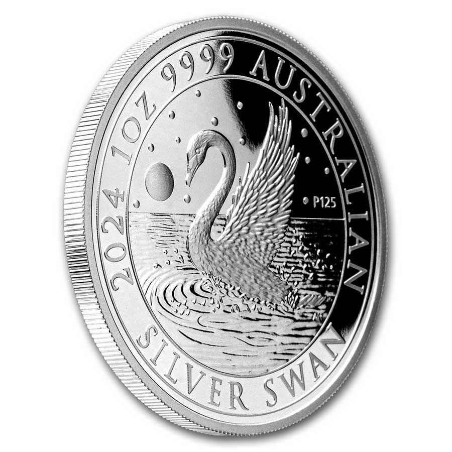 2022年 オーストラリア「白鳥・ハクチョウ・スワン」純銀 1オンス 銀貨 2022年 (新品) オーストラリア「白鳥・ハクチョウ・スワン」純銀