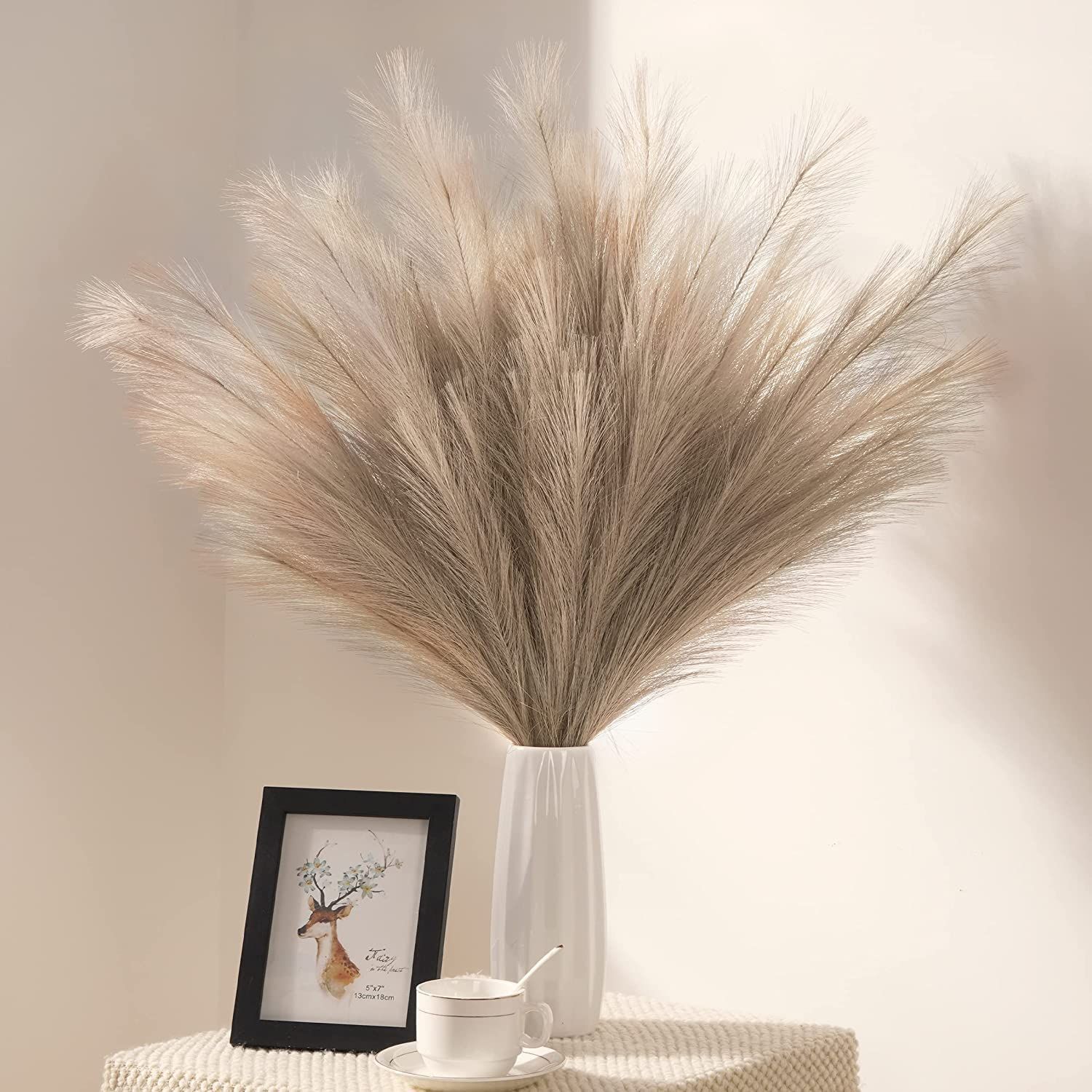 新品 パンパスグラス 造花 ブラウン 110㎝ 3本セット - メルカリ