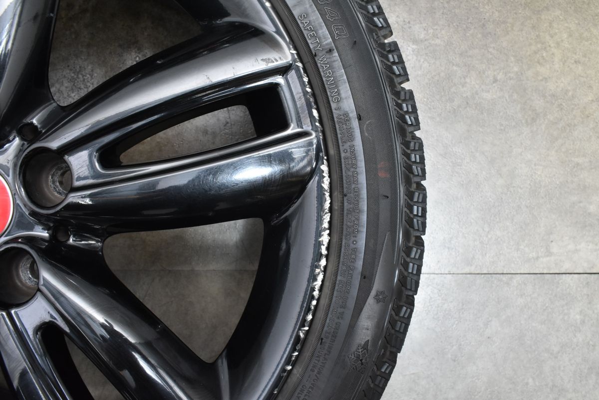 バリ溝 製 ミニ F55 F56 クーパー JCW 純正OP 17in 7J 54 PCD112 ナンカン アイスアクティバ AW-1 205 45R17 コンバーチブル F57 FFCRYSTALESIA_COM