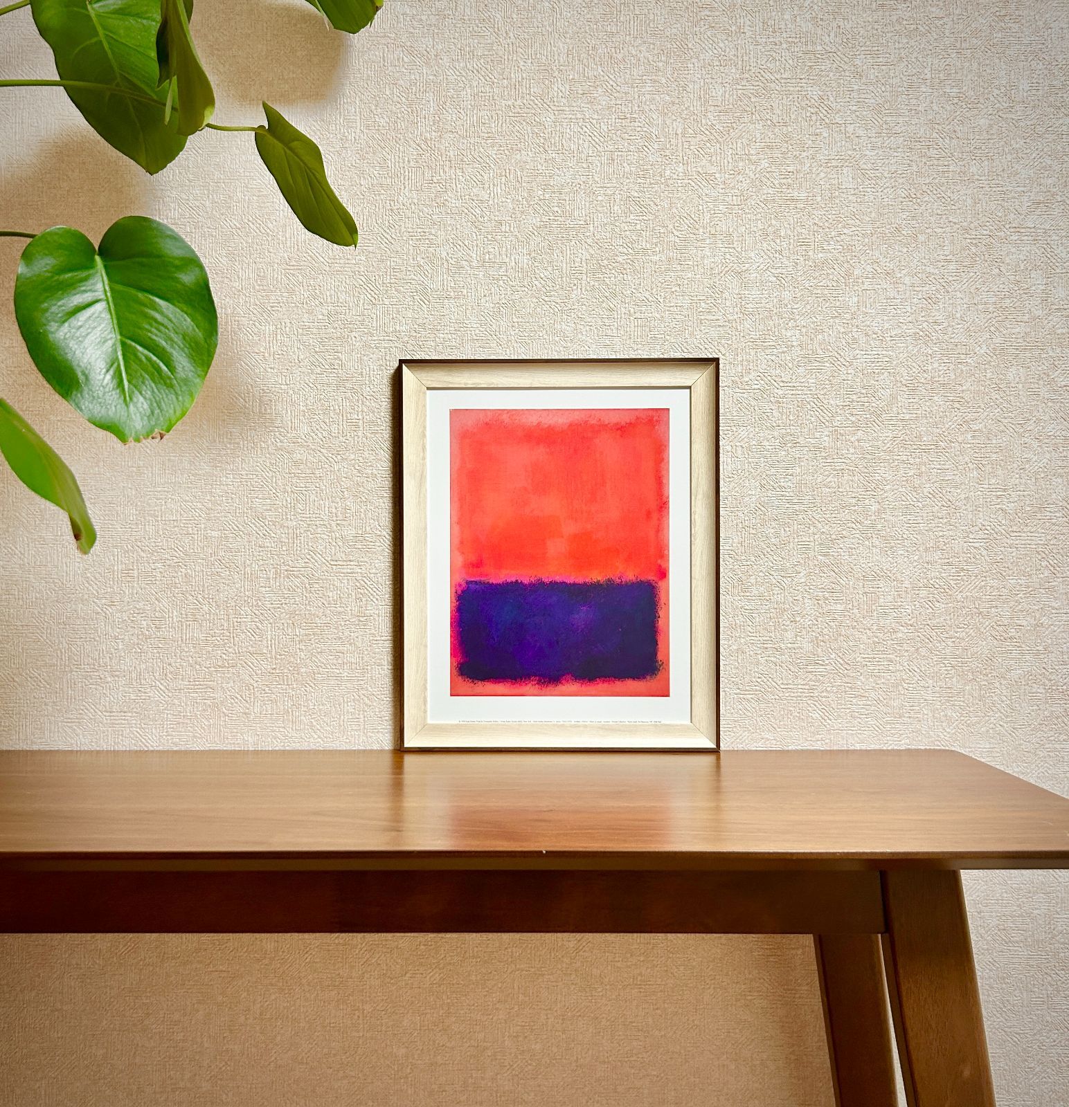新品☆額縁付アートポスター☆マーク・ロスコ☆Mark Rothko☆抽象画