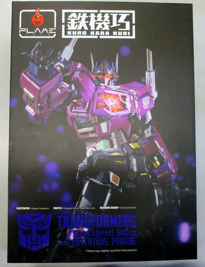 FLAME TOYS 鉄機巧 OPTIMUS PRIME shattered Glass 4