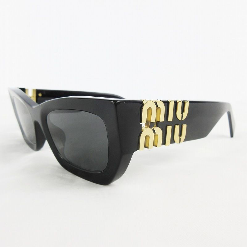 【名入れ無料】 1AB-5S0 09W SMU miumiu ミュウミュウ New Sunglasses Women 小物