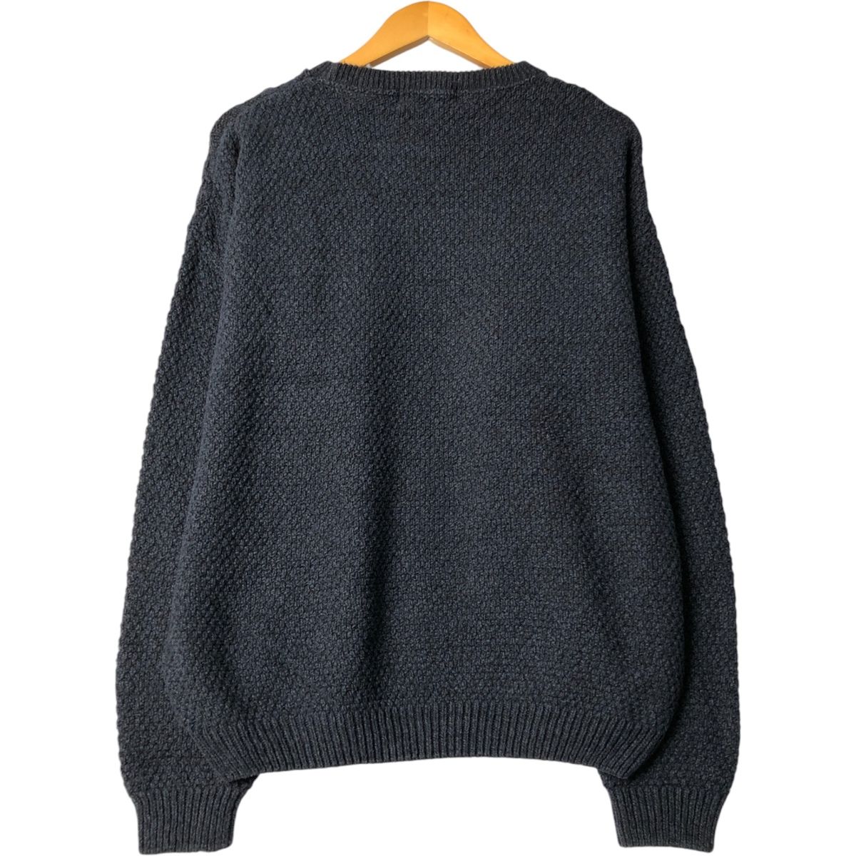 古着 90年代 ビルブラス BILL BLASS ケーブル編み コットンニット