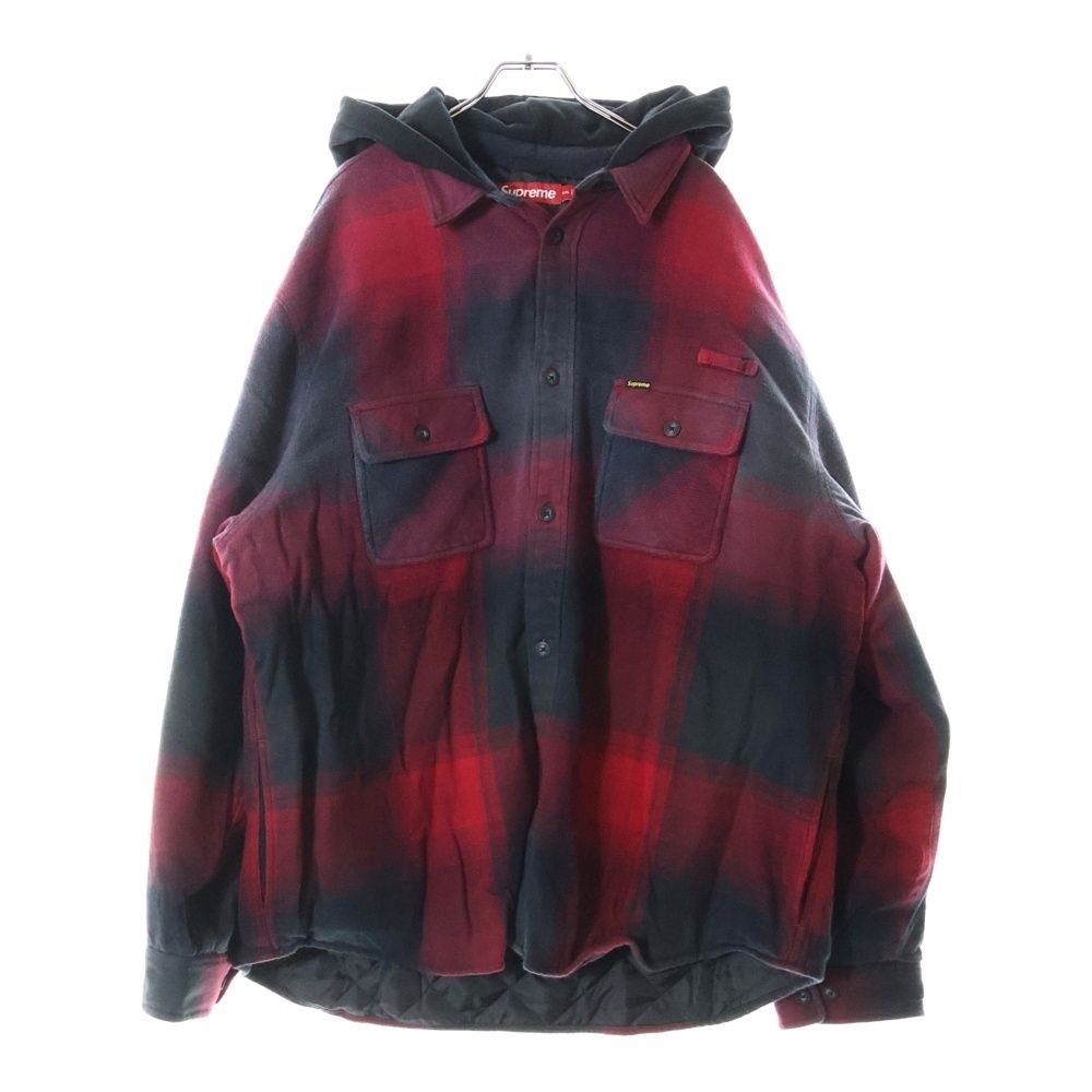 SUPREME (シュプリーム) 25SS Quilted Lined Hooded Flannel