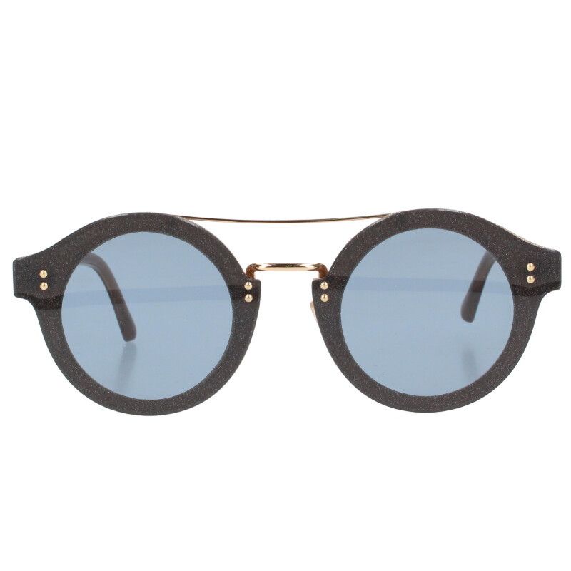 ジミーチュウ MONTIE ラウンドフレームサングラス レディース 64□13  