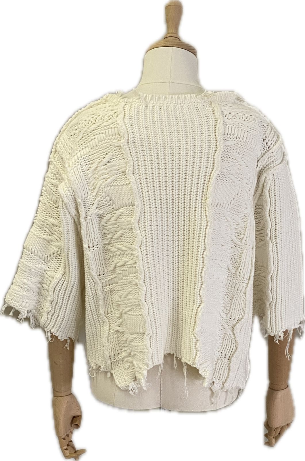 パーバーズ　クラッシュニット　ダメージニット PERVERZE パーバーズ クラッシュ ダメージ ニット ベスト セーター