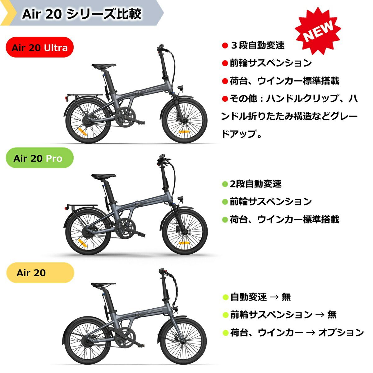 電動アシスト自転車 折りたたみ自転車