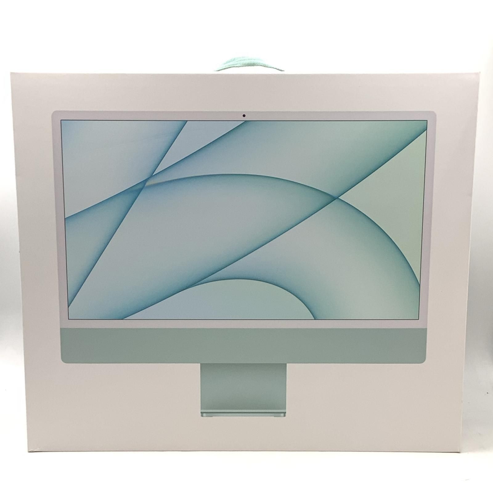 Apple iMac 2021 24インチ M1 8コア 8GB SSD 512GB グリーン 美品 動作