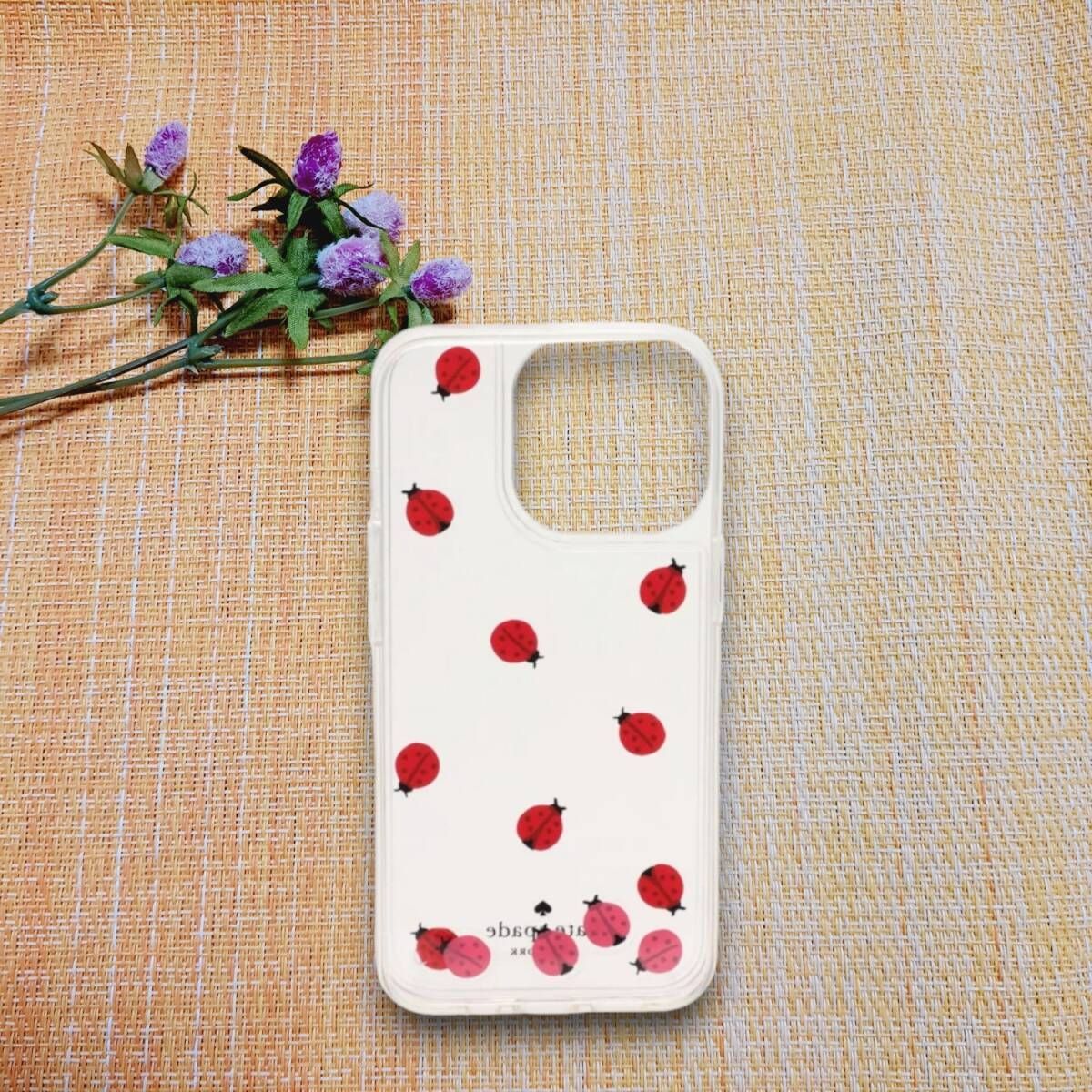 KATE SPADE ケイトスペード iPhone14 13 Pro ケース クリア KA555