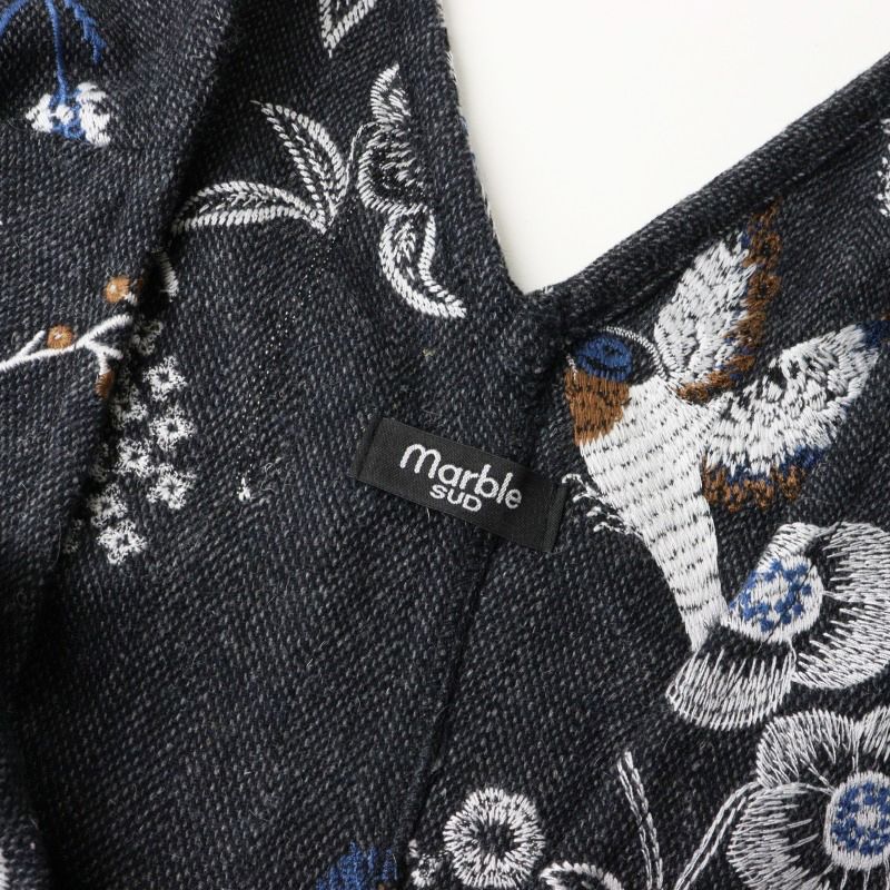 マーブルシュッド　今期　刺繍　higotaiジャンパースカート 広がる“ヒゴタイ”の着こなし | marble SUD マーブルシュッド