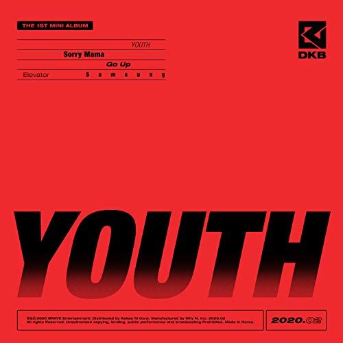 CD)YOUTH(1ST MINI ALBUM/輸入盤)／DKB - メルカリ