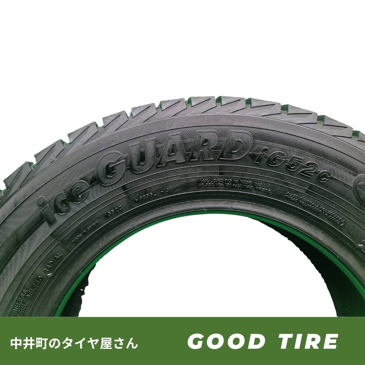 全品全国 送料無料！ 195 65R15 ヨコハマ ICEGUARD IG52 製 4本 冬用 7.5分山 8分山 タイヤ プリウス ヴォクシー セレナ ステップワゴン 6975 適度な