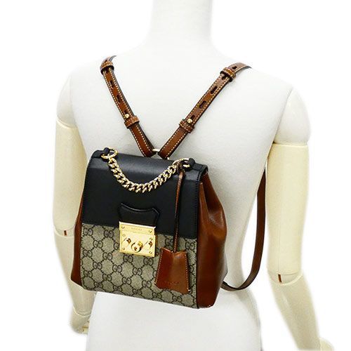 GUCCI パドロックミニリュックGGスプリーム