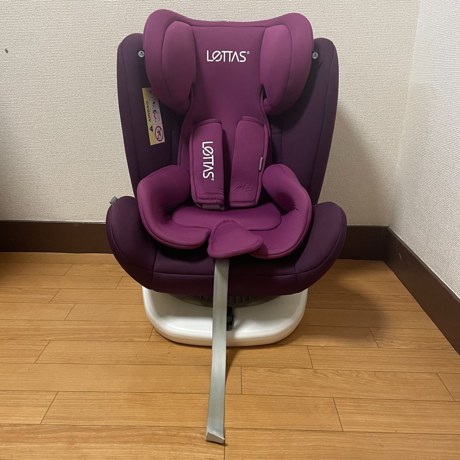 LETTAS レッタス チャイルドシート　ISOFIX 取説付き LETTAS レッタス チャイルドシート ISOFIX 取説付き - メルカリ