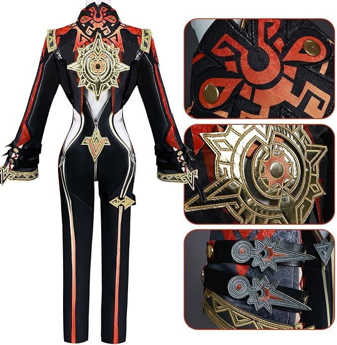 原神 マーヴィカ コスプレ衣装 (フルセット) 五次元 基萌 原神 コスプレ マーヴィカ 衣装 ※ウィッグ 靴 追加可能