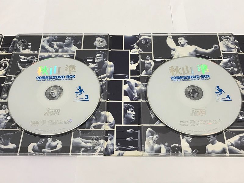 SOUL~ 秋山準20周年記念DVD-BOX~BLUE SOUL,WHITE 公式通販 SOULWHITE